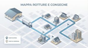 groupage mappa rotta e consegne - img traslochi